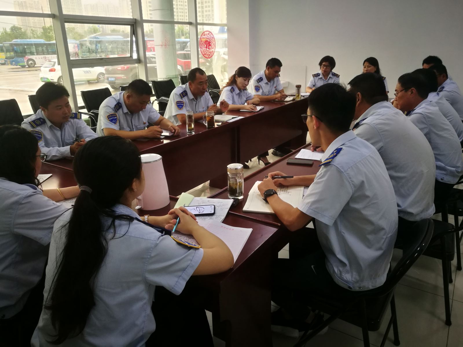 公交集團經(jīng)營發(fā)展事業(yè)部部署落實中秋國慶期間作風(fēng)建設(shè)工作