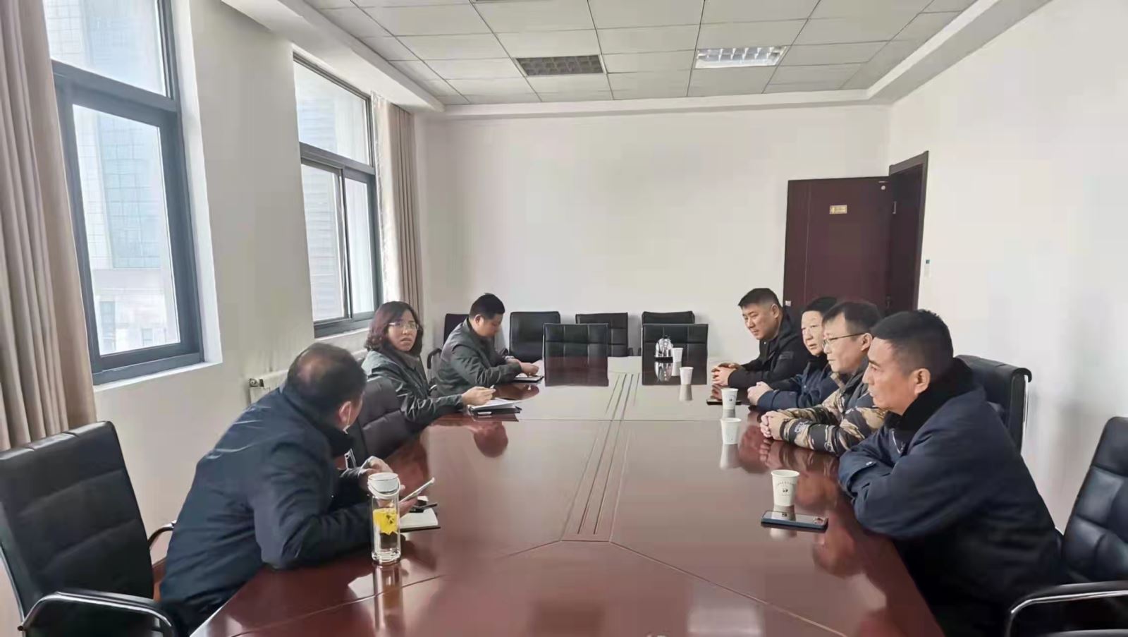 經(jīng)營發(fā)展事業(yè)部走訪業(yè)務(wù)單位開展業(yè)務(wù)調(diào)研